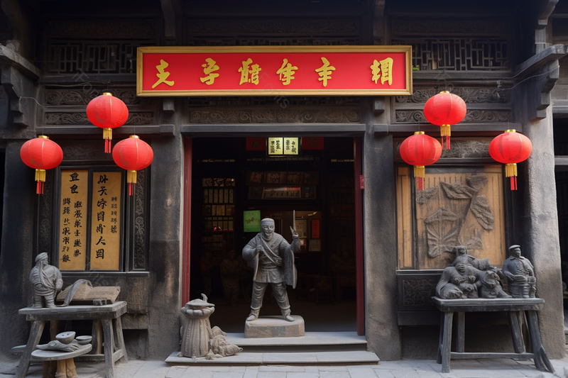 古式风格建筑商城高清摄影图,高清,摄影图,摄影图片,图片大全,摄影图免费下载